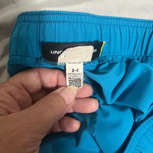 Under Armour Blue Shorts Size Youth Medium - Picture 5 of 6